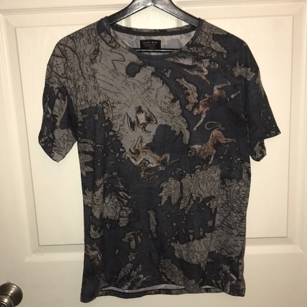 Zara Man Atlas tee